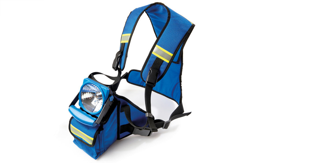 Belt system that is worn similarly to a backpack