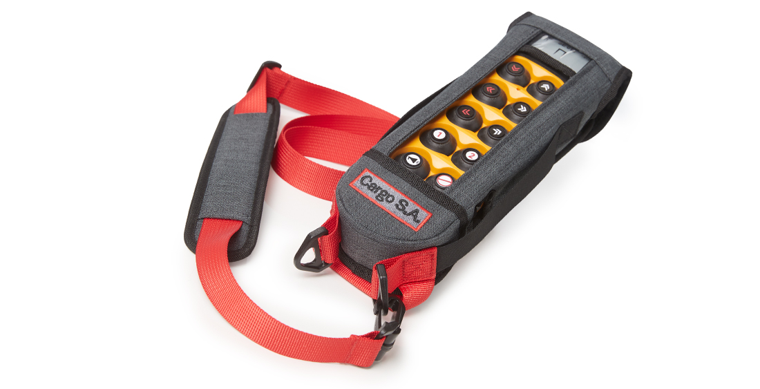 Individual strap system with a loop and a holder for a device