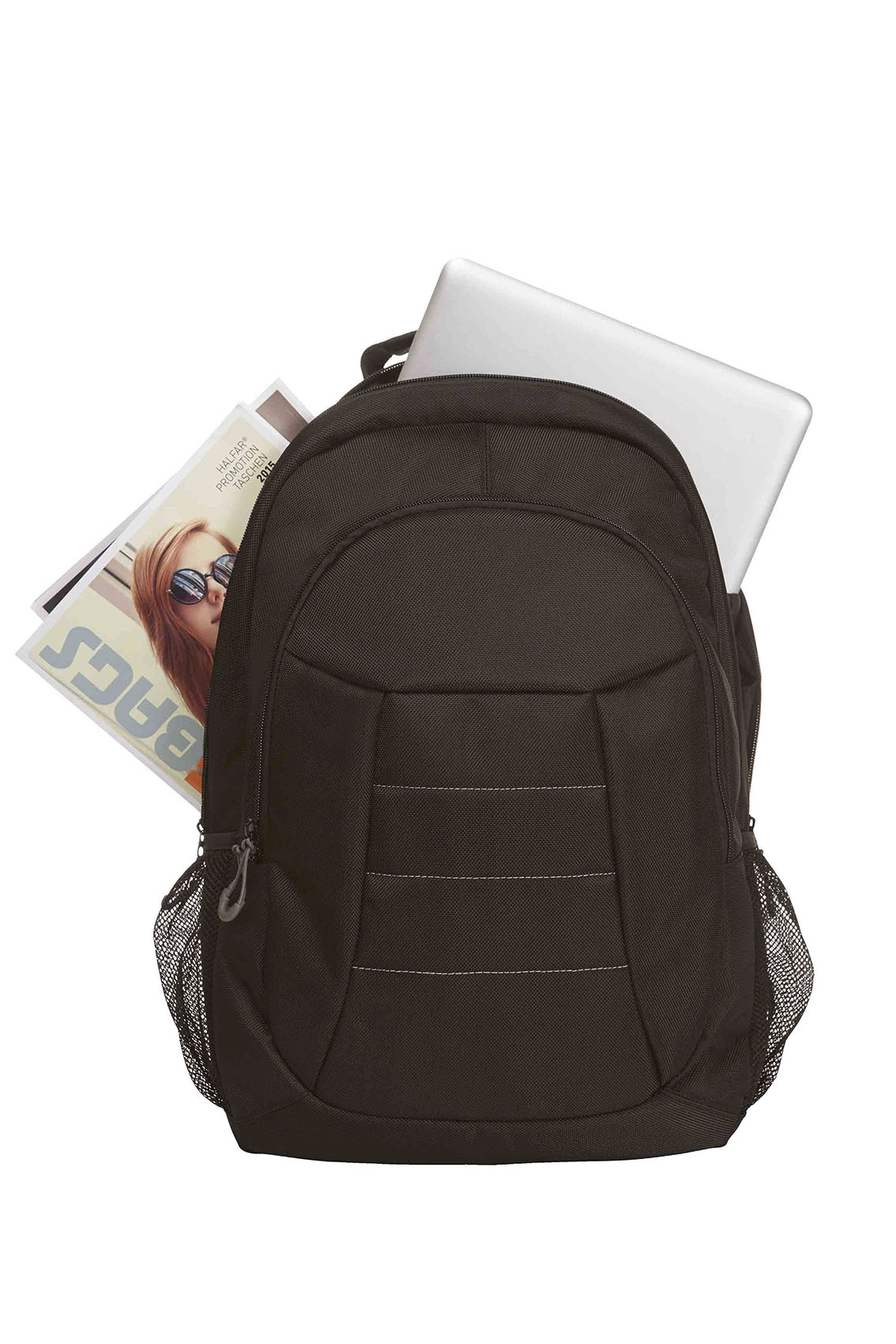 filled notebook backpack IMPULSE