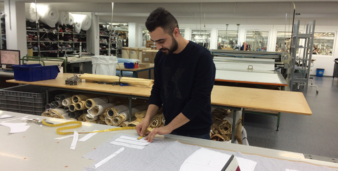 Joint training with a future – Khalil at Halfar and Gerry Weber