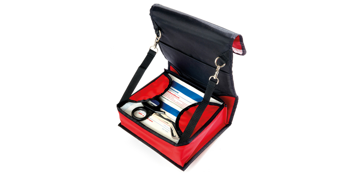 Emergency bag made to measure by Halfar