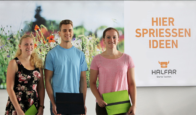 Project by trainees to minimise CO2 emissions