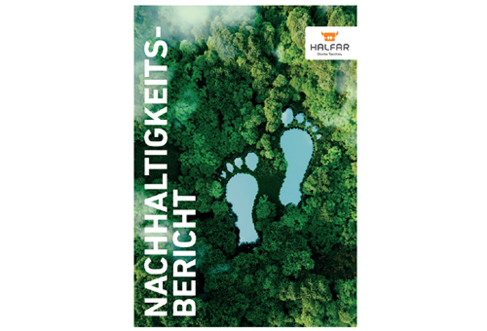 Cover page of the Halfar Sustainability Report 2020/2021