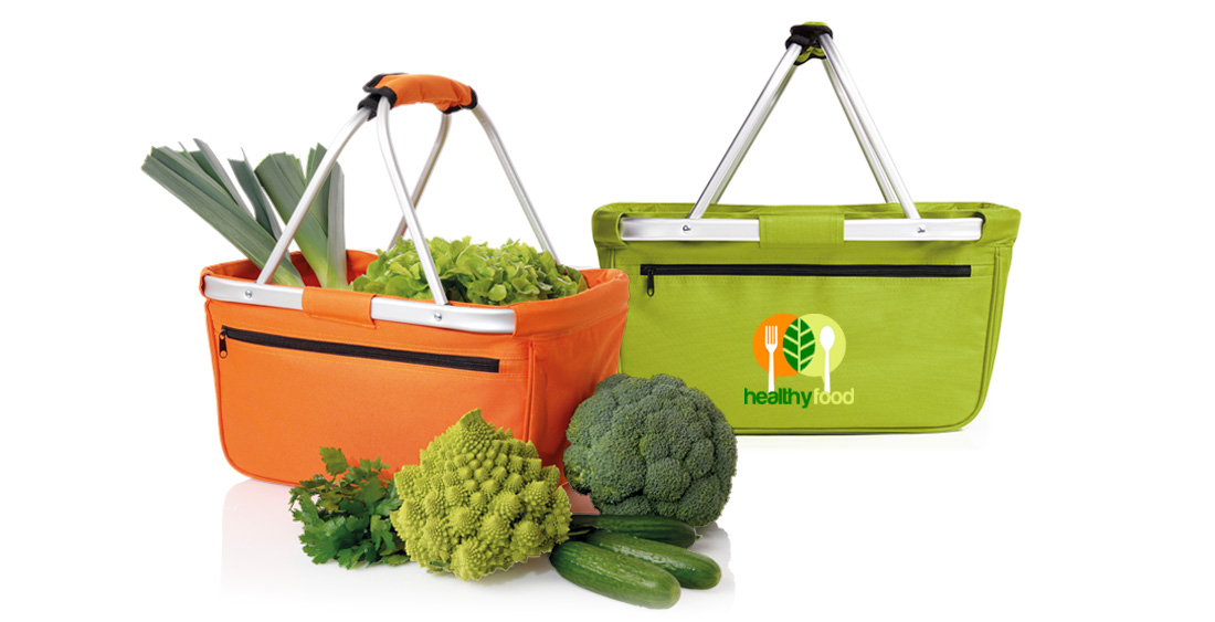 Tote bags print presented as COOLSHOPPER BASKET