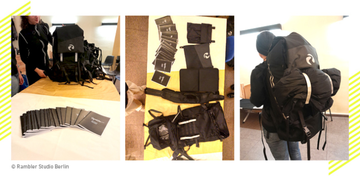 Halfar Rambler distribution campaign – Backpacks for those in need