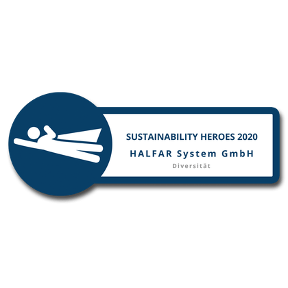 In 2020, Halfar received the Sustainability Heroes Award for "Diversity" due to its cooperation with the integration company prosigno